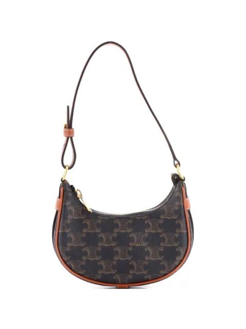 Ava Bag Triomphe Coated Canvas Mini shoulder bag by CELINE 