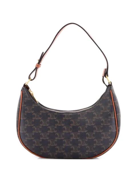 Ava Bag Triomphe Coated Canvas hobo bag by CELINE 