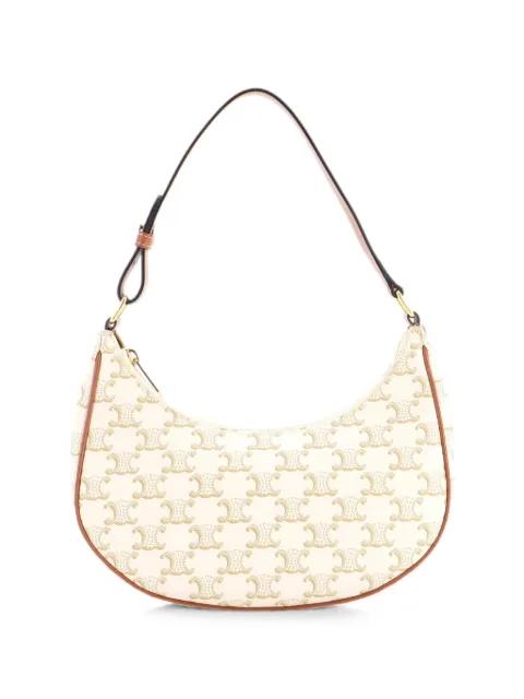 Ava Bag Triomphe Coated Canvas hobo bag by CELINE 