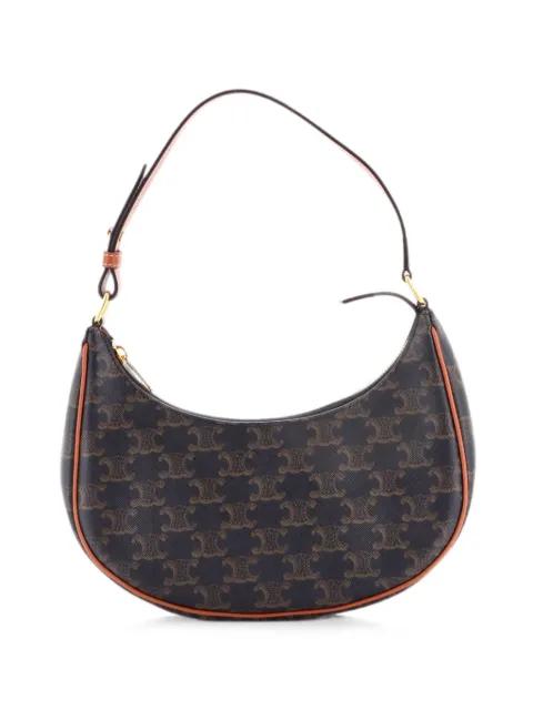 Ava Bag Triomphe Coated Canvas hobo bag by CELINE 