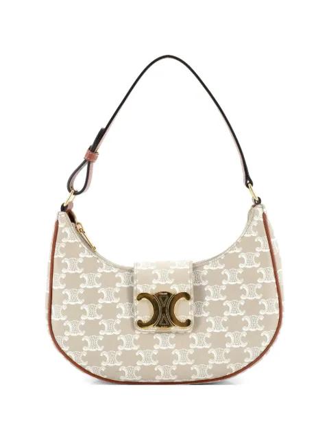 Ava Triomphe Bag Triomphe Coated Canvas shoulder bag by CELINE 