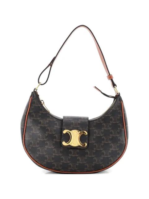 Ava Triomphe Bag Triomphe Coated Canvas shoulder bag by CELINE 