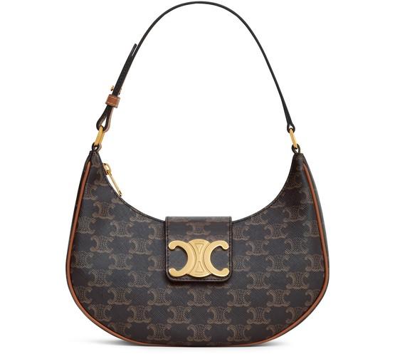 Ava Triomphe bag in Triomphe canvas and calfskin by CELINE