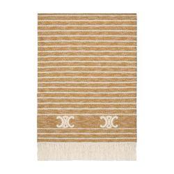 Beach fouta in Triomphe striped cotton by CELINE