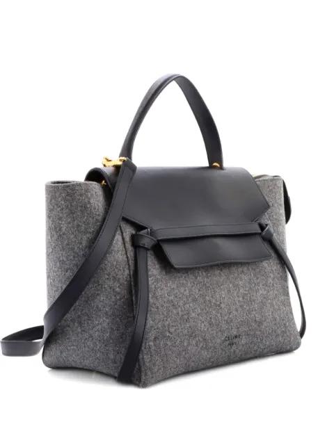 Belt Bag Felt and Leather Mini satchel by CELINE 