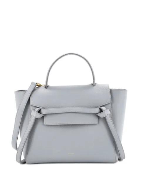 Belt Bag Textured Leather Micro satchel by CELINE 
