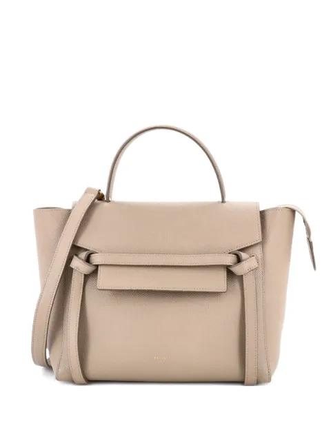 Belt Bag Textured Leather Micro satchel by CELINE 
