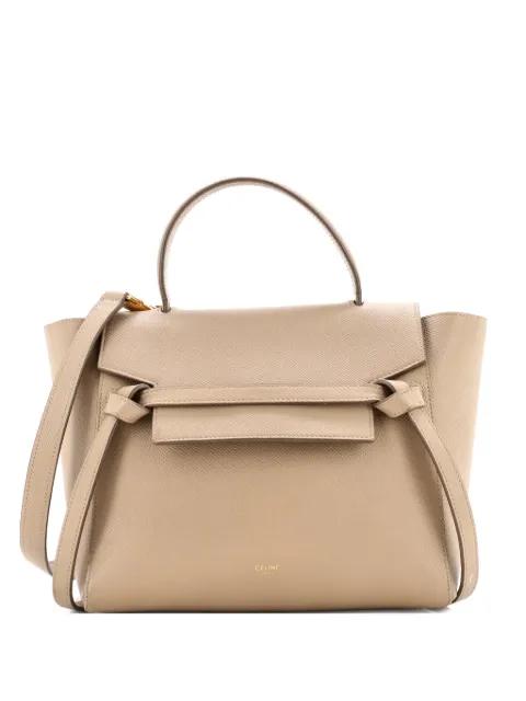 Belt Bag Textured Leather Micro satchel by CELINE 