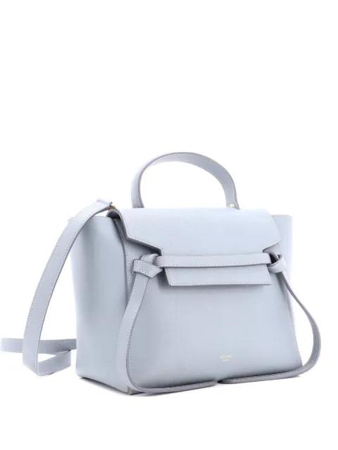 Belt Bag Textured Leather Micro satchel by CELINE 