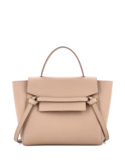 Belt Bag Textured Leather Micro satchel by CELINE 