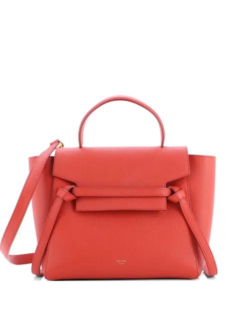 Belt Bag Textured Leather Micro satchel by CELINE 