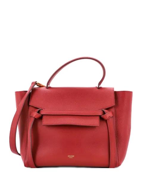 Belt Bag Textured Leather Micro satchel by CELINE 