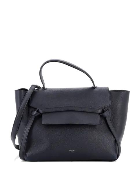 Belt Bag Textured Leather Mini shoulder bag by CELINE 