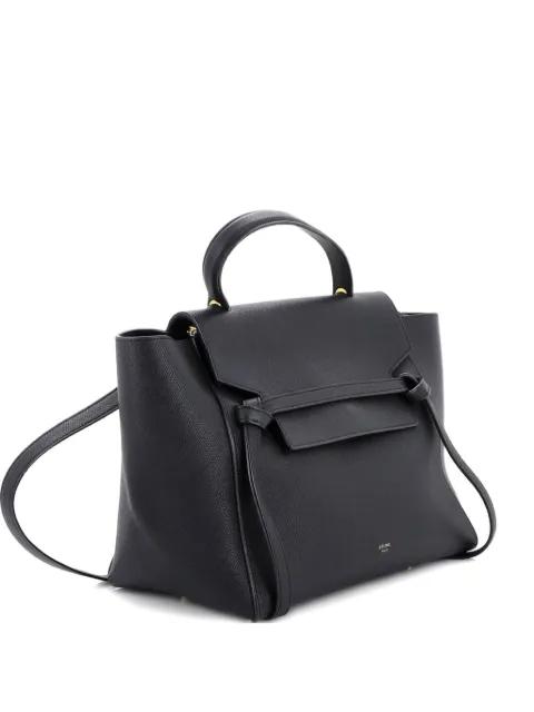 Belt Bag Textured Leather Mini shoulder bag by CELINE 