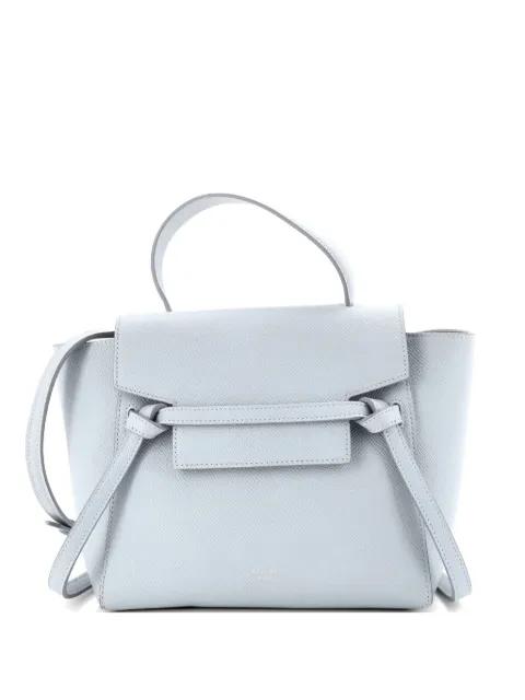 Belt Bag Textured Leather Nano shoulder bag by CELINE 