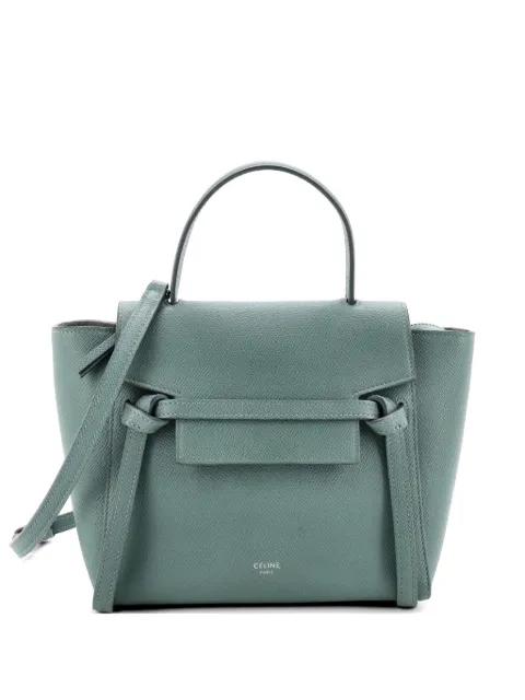 Belt Bag Textured Leather Nano shoulder bag by CELINE 