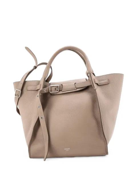 Big Bag Grained Calfskin Small satchel by CELINE 