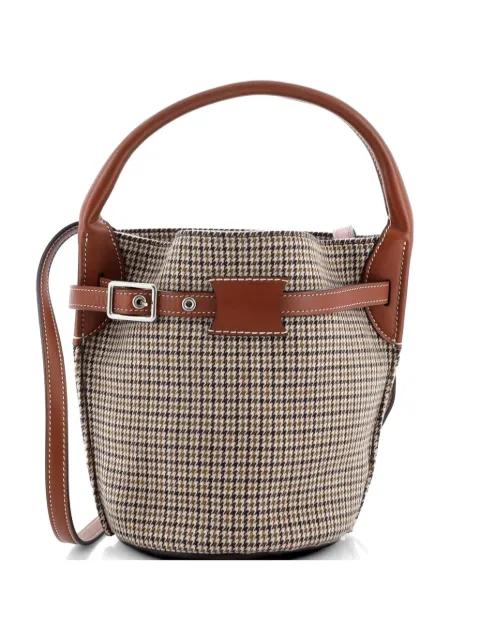 Big Bag Tweed Nano bucket bag by CELINE 