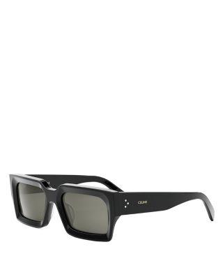 Bold 3 Dots Rectangular Sunglasses by CELINE