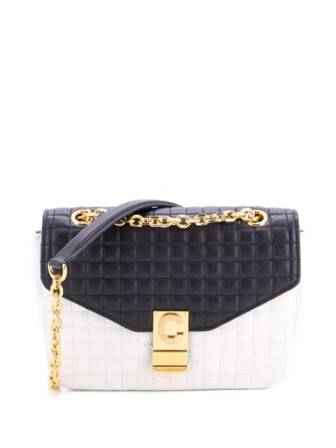 C Bag Quilted Leather Medium shoulder bag by CELINE 