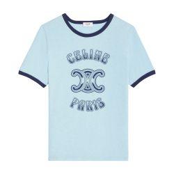 Celine Paris 70’s in cotton jersey t-shirt by CELINE