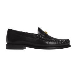 Celine Triomphe Luco in polished calfskin loafers by CELINE