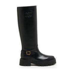Celine bulky high boot in calfskin by CELINE