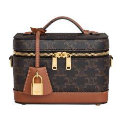 Celine vanity in Triomphe canvas and calfskin by CELINE
