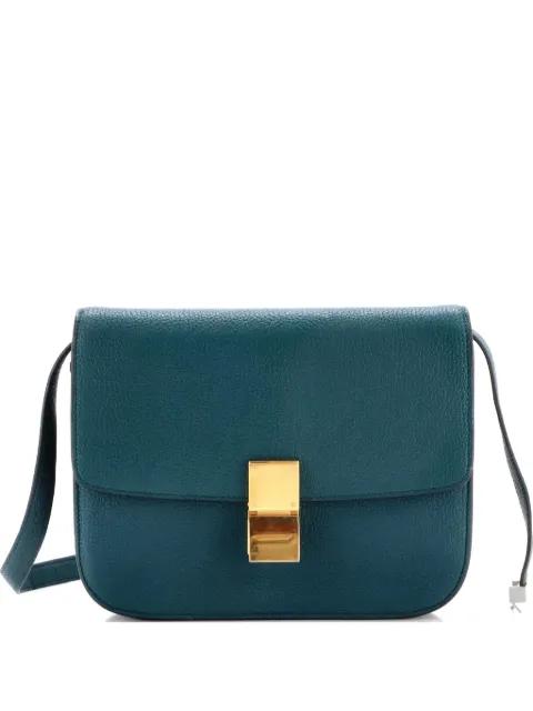 Classic Box Bag Grainy Leather Medium crossbody bag by CELINE 