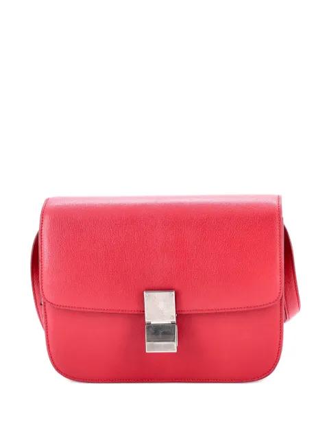 Classic Box Bag Grainy Leather Medium crossbody bag by CELINE 