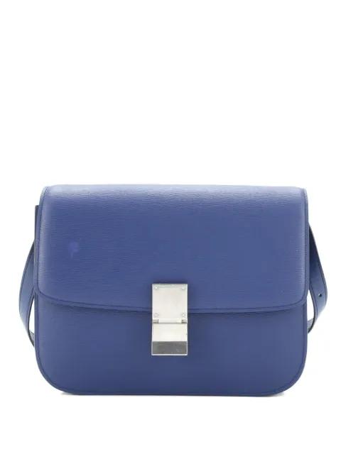 Classic Box Bag Grainy Leather Medium crossbody bag by CELINE 