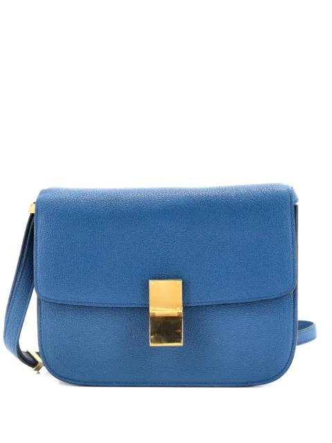 Classic Box Bag Grainy Leather Medium crossbody bag by CELINE 