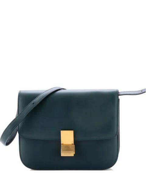 Classic Box Bag Smooth Leather Medium crossbody bag by CELINE 