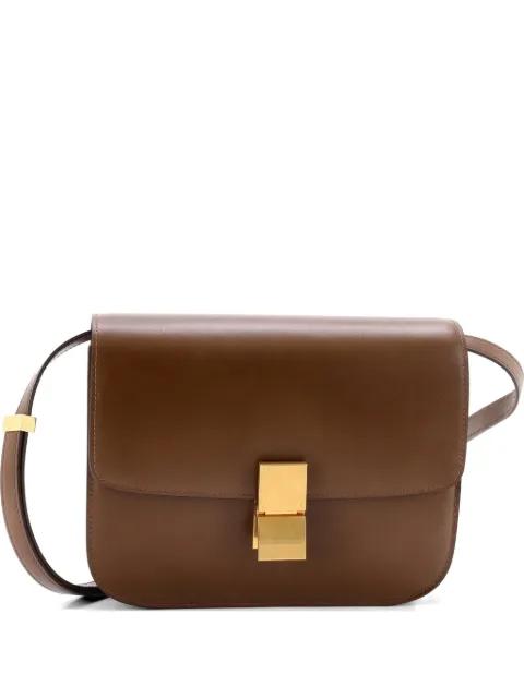 Classic Box Bag Smooth Leather Medium crossbody bag by CELINE 