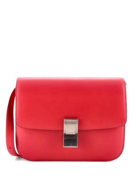 Classic Box Bag Smooth Leather Medium crossbody bag by CELINE 