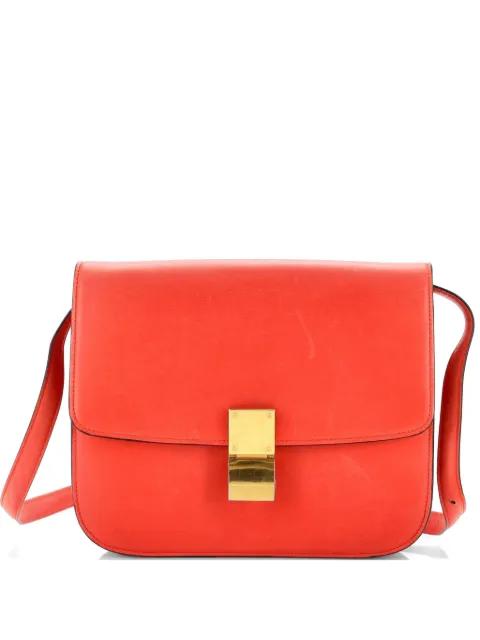 Classic Box Bag Smooth Leather Medium crossbody bag by CELINE 