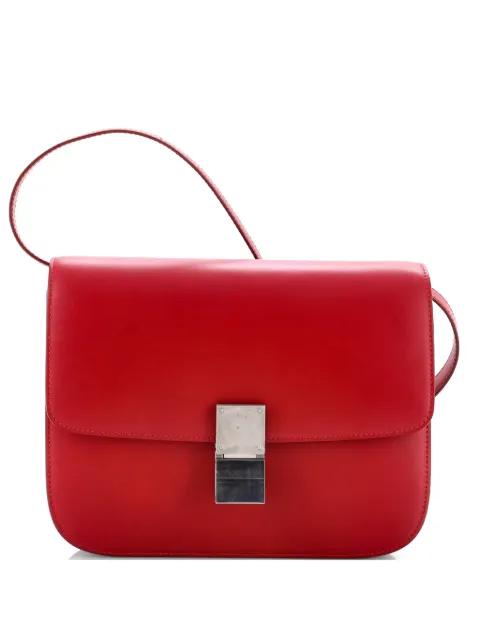 Classic Box Bag Smooth Leather Medium crossbody bag by CELINE 