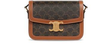 Classic Triomphe toile Triomphe bag by CELINE