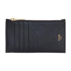 Compact essentials cardholder in grained calfskin by CELINE