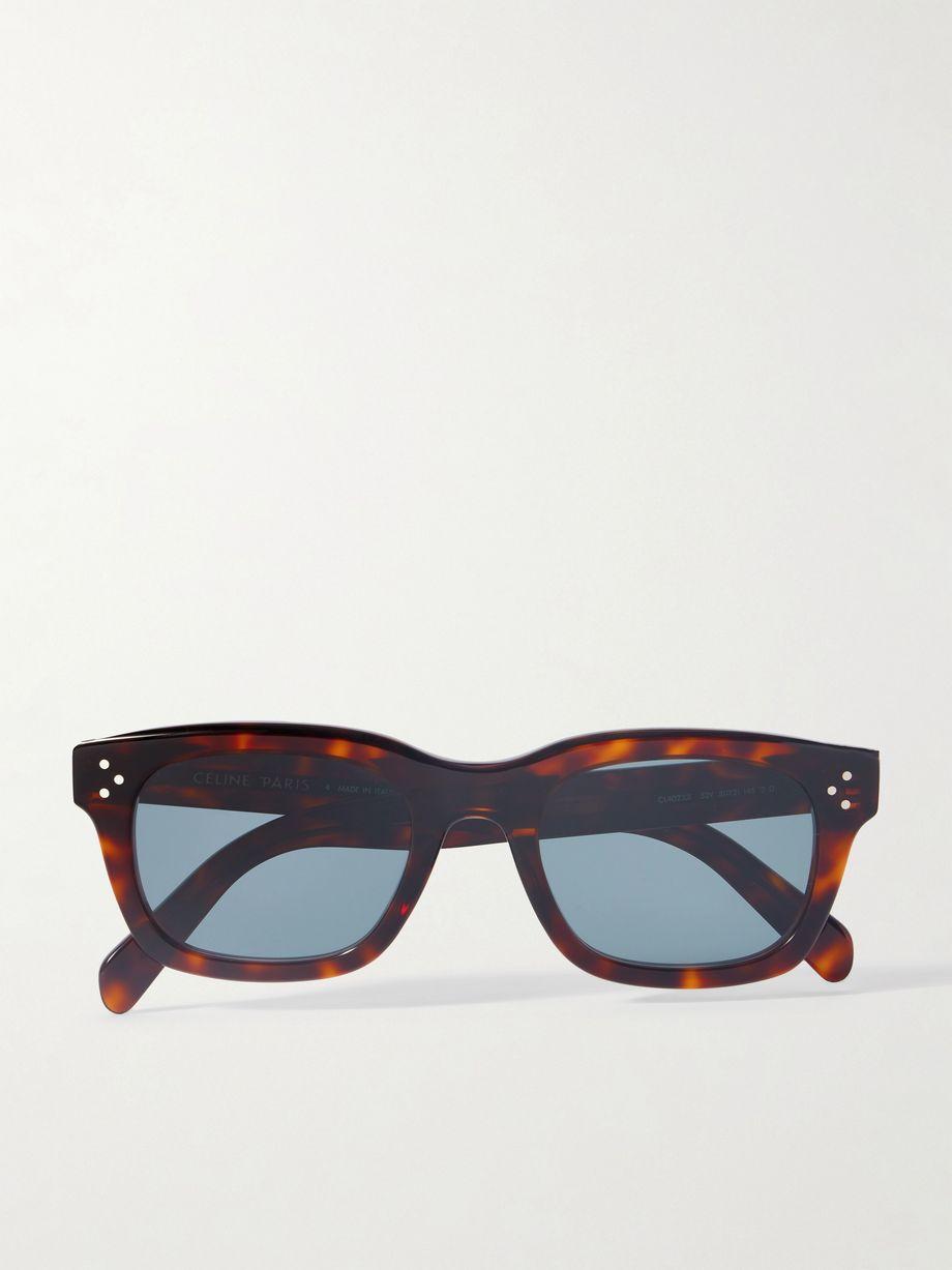 D-Frame tortoiseshell acetate sunglasses by CELINE EYEWEAR