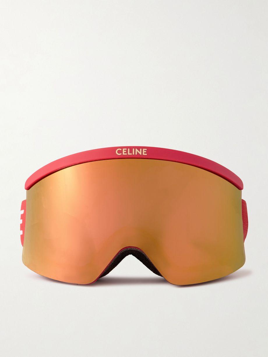 Mirrored ski goggles by CELINE EYEWEAR