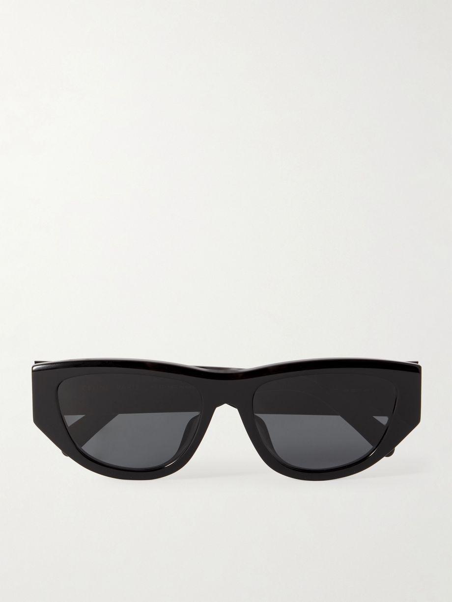 Monochroms 01 cat-eye acetate sunglasses by CELINE EYEWEAR
