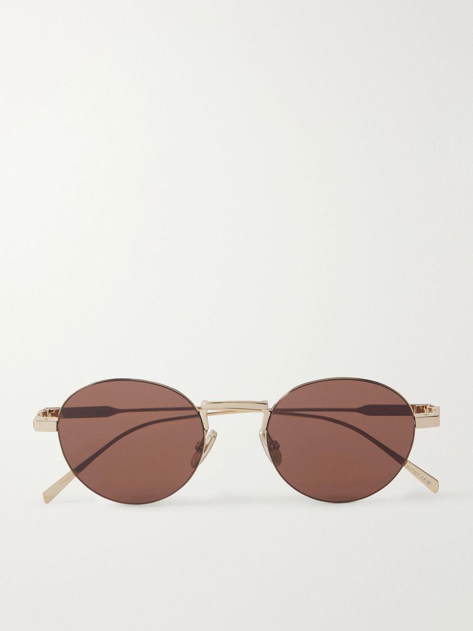 Oro round-frame gold-tone sunglasses by CELINE EYEWEAR