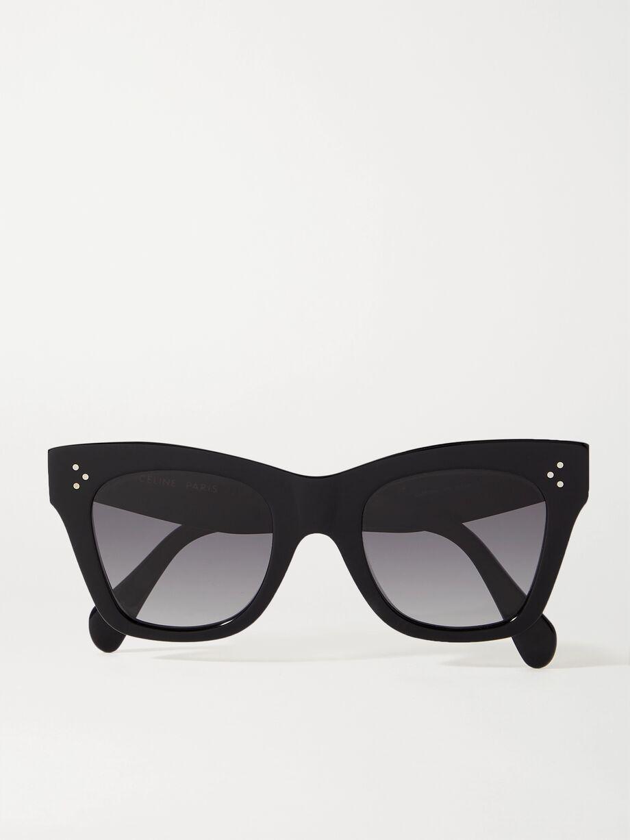 Oversized cat-eye tortoiseshell acetate sunglasses by CELINE EYEWEAR