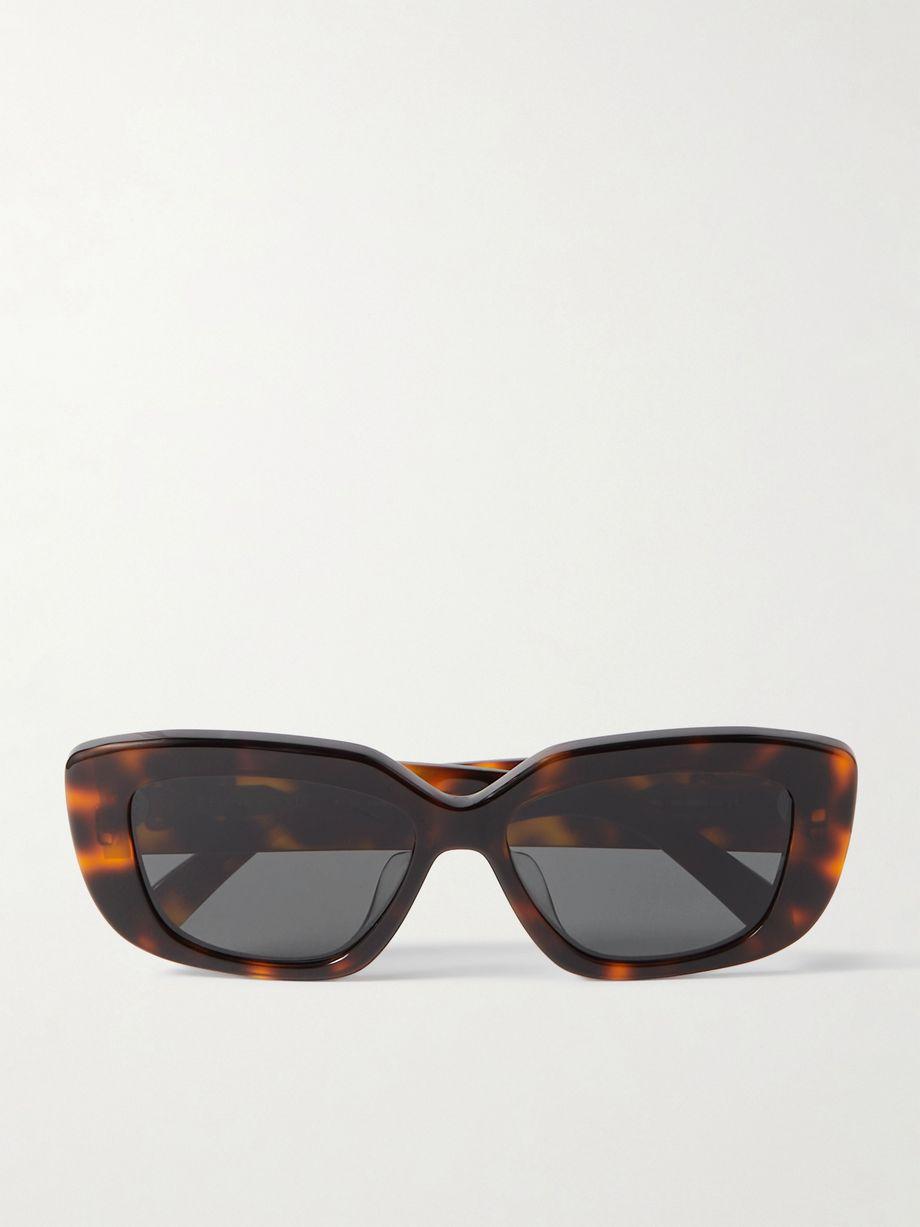 Rectangular-frame acetate sunglasses by CELINE EYEWEAR