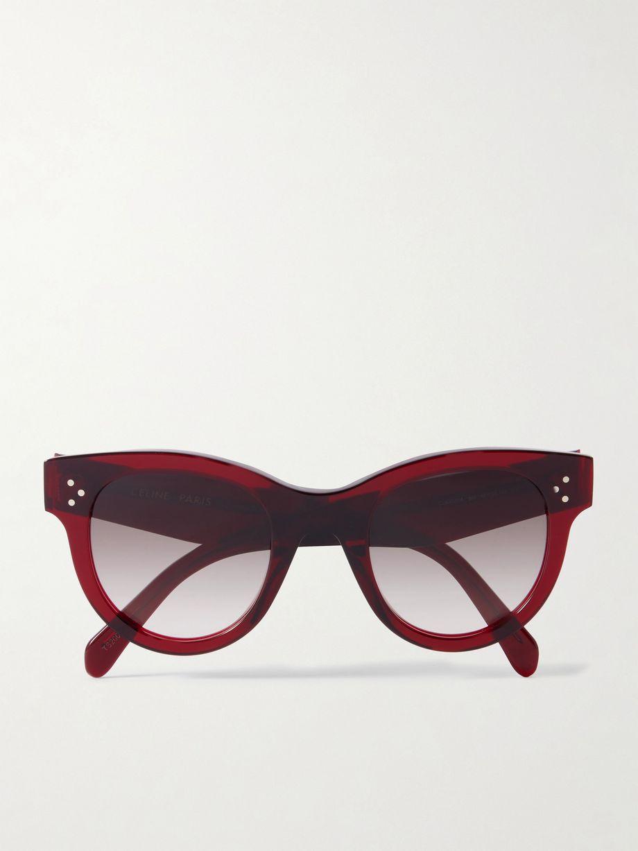 Round-frame acetate sunglasses by CELINE EYEWEAR