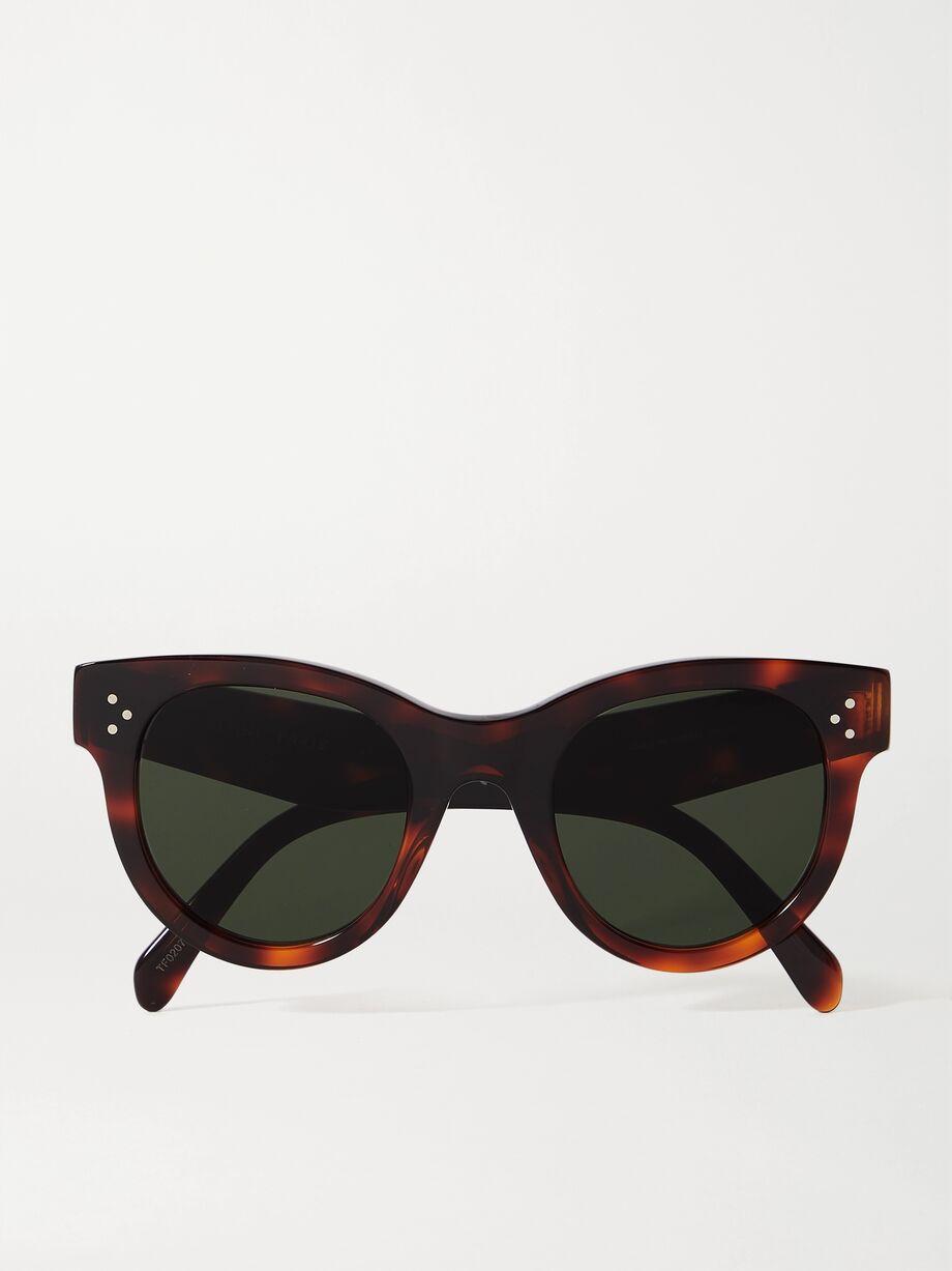 Round-frame acetate sunglasses by CELINE EYEWEAR