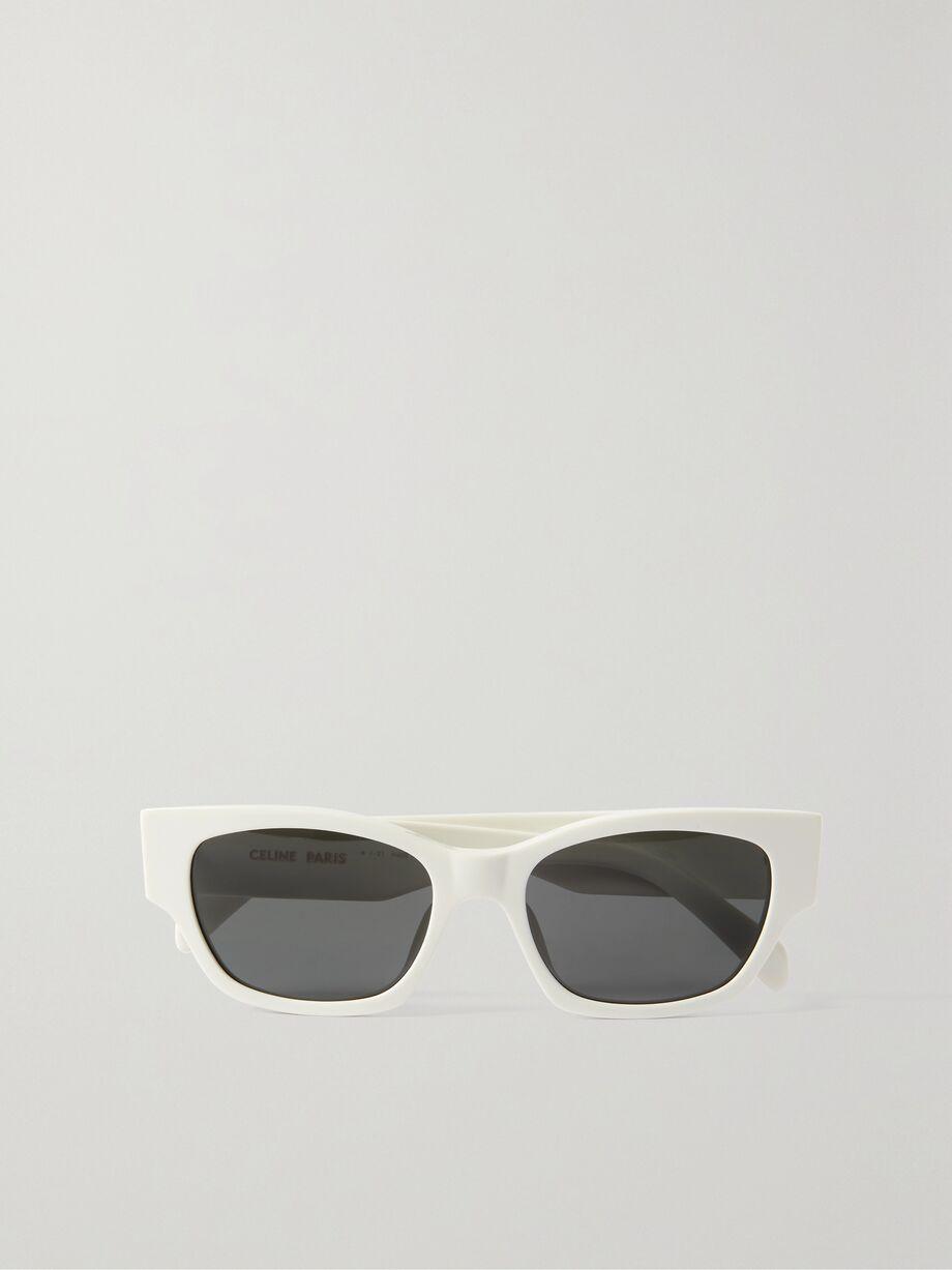 Square-frame acetate sunglasses by CELINE EYEWEAR