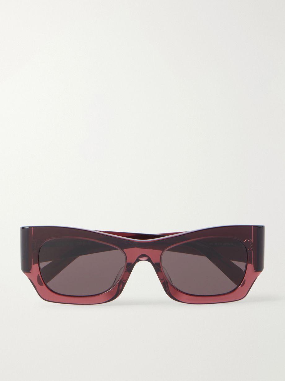 Square-frame acetate sunglasses by CELINE EYEWEAR