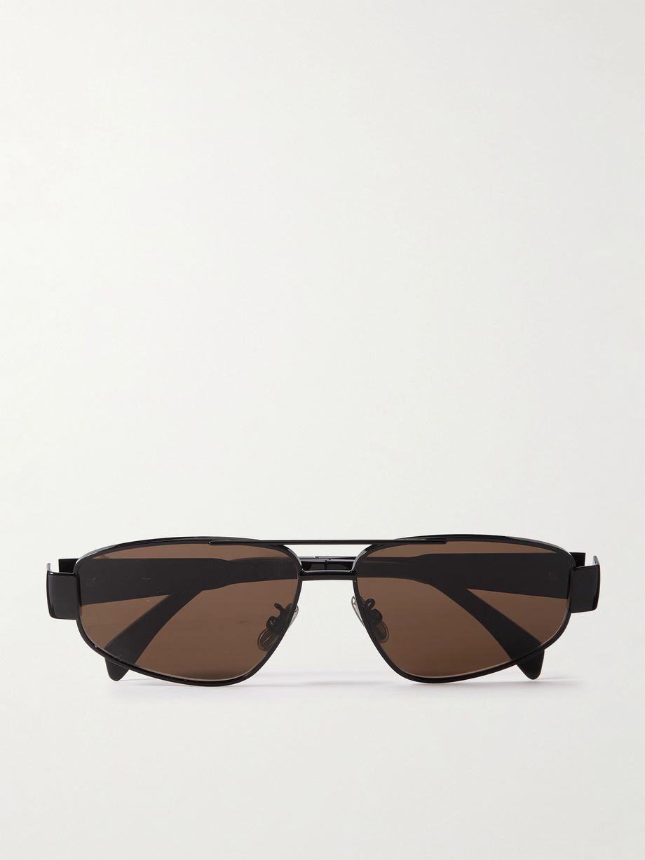 Triomphe aviator-style metal and acetate sunglasses by CELINE EYEWEAR